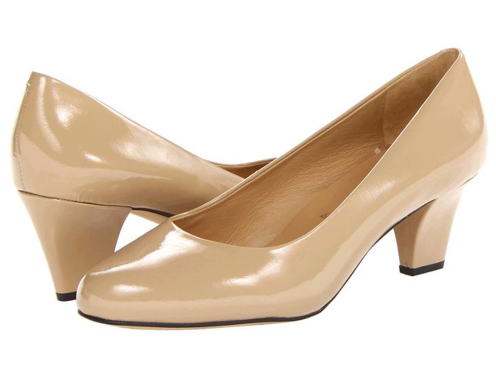Trotters Penelope (nude Patent Leather) High Heels