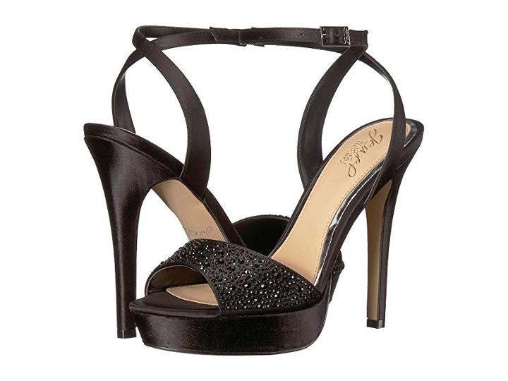 Jewel Badgley Mischka Milena (black) Women's Shoes