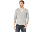 Lucky Brand Humboldt Henley Tee (heather Grey) Men's T Shirt