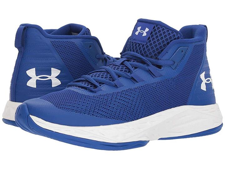 Under Armour Ua Jet Mid (royal/white/white) Men's Shoes