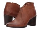 Frye Nora Whipstitch Shootie (cognac Leather) Women's Pull-on Boots