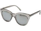 Le Specs Halfmoon Magic (stone/smoke Mono/silver Mirror) Fashion Sunglasses