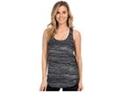 Under Armour Fly By Printed Run Tank Top (black/black/reflective) Women's Sleeveless