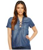 Mavi Jeans Lilly Shirt (dark Gold Tencel) Women's Clothing