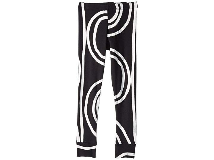 Nununu Circle Leggings (toddler/little Kids) (black) Girl's Casual Pants