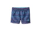 The North Face Kids Hike/water Shorts (toddler) (blue Wing Teal Medallion Print/blue Curacao) Girl's Shorts