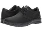 Clarks Vanek Plain (black Leather) Men's Shoes
