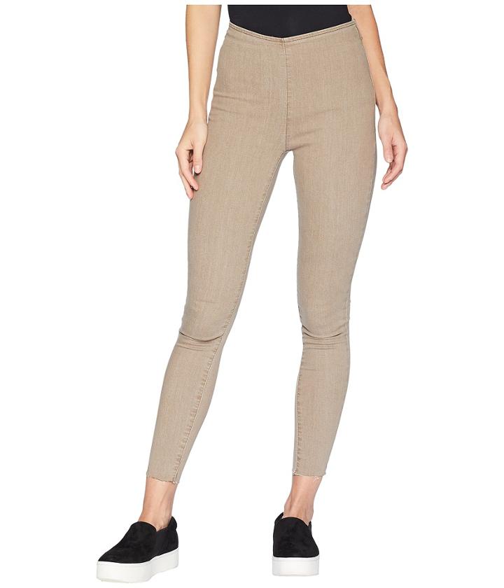 Free People Easy Goes It Jeans In Khaki (khaki) Women's Jeans