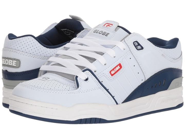 Globe Fusion (white/blue) Men's Skate Shoes