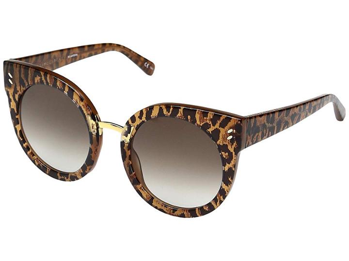 Stella Mccartney Sc0036s (leopard/brown) Fashion Sunglasses