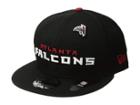 New Era Atlanta Falcons Pinned Snap (black) Baseball Caps