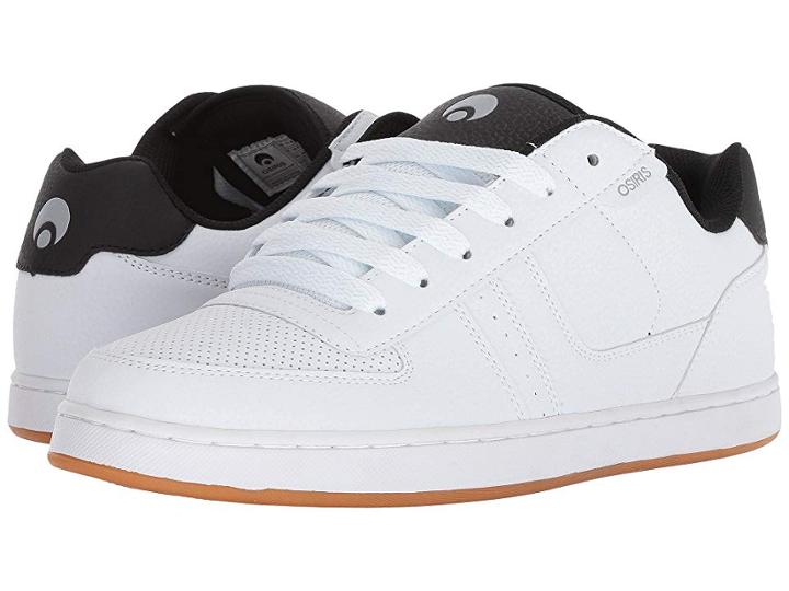 Osiris Relic (white/black/light Grey) Men's Skate Shoes