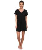 Speedo Slub Jersey Hooded Cover-up (black) Women's Swimwear