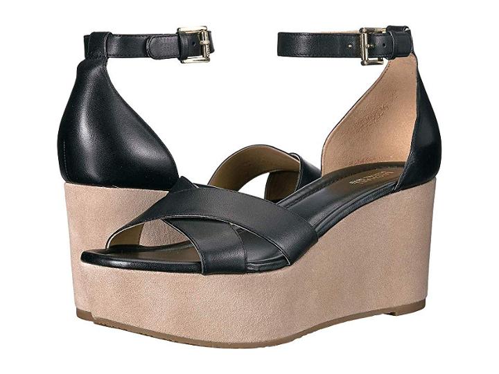 Michael Michael Kors Desiree Wedge (black 1) Women's Shoes