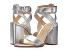 Chinese Laundry Sitara (silver Kid Leather) High Heels