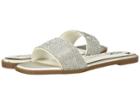 Circus By Sam Edelman Esmerelda (white/crystal Crystals/microsuede) Women's Shoes