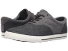 Polo Ralph Lauren Vaughn Saddle (charcoal/charcoal Menswear Tweed/sport Suede) Men's Lace Up Casual Shoes