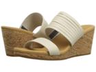 Teva Arrabelle Slide Leather (white) Women's Sandals