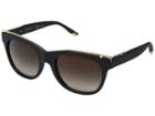 Tory Burch 0ty9043 (matte Black/gold/brown Gradient) Fashion Sunglasses