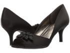 Bandolino Niella (black Crystal Satin) Women's Shoes