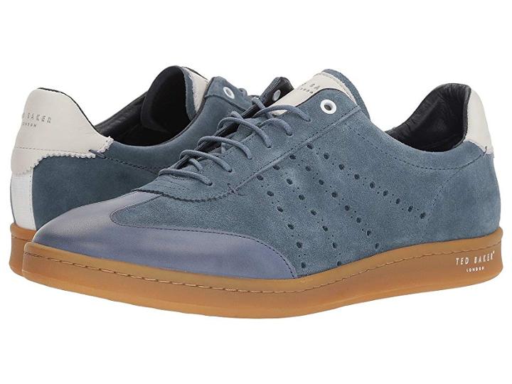 Ted Baker Orlees (light Blue Suede) Men's Shoes