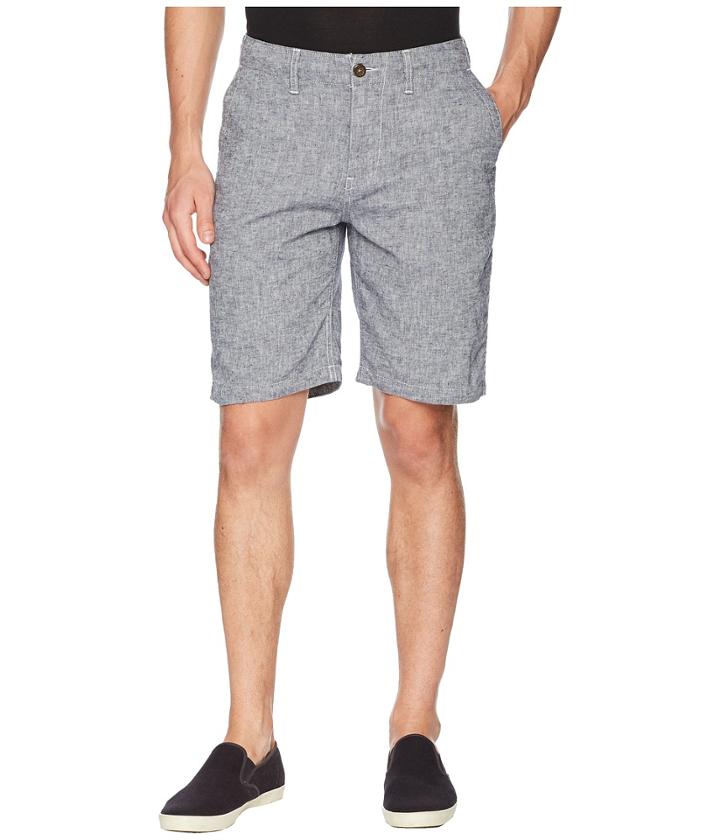 Lucky Brand Chambray Linen Shorts (chambray) Men's Shorts
