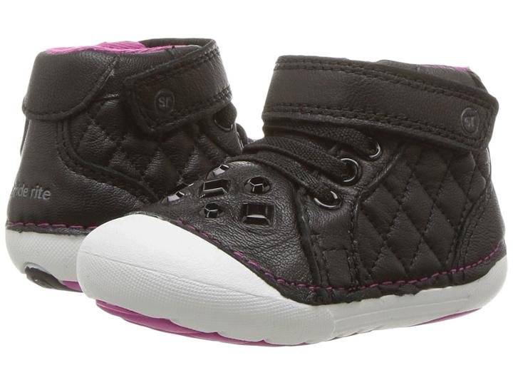 Stride Rite Soft Motion Jada (infant/toddler) (black) Girls Shoes
