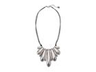 The Sak Nugget Frontal Necklace 18 (silver) Necklace
