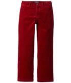 Polo Ralph Lauren Kids Slim Fit Stretch Corduroy Pants (big Kids) (holiday Red) Boy's Casual Pants