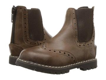 Old West English Kids Boots Bloom (toddler/little Kid) (chocolate Barnwood) Kids Shoes