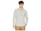 Quiksilver Waterman Tech Long Sleeve Shirt (grey Marl) Men's Clothing