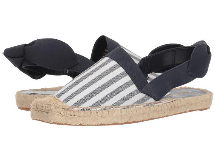 Lauren Ralph Lauren Brooklynne (navy/white Medium Awning Stripe) Women's Shoes