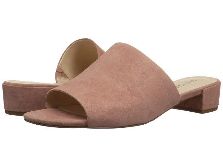 Nine West Raissa Slide Sandal (dusty Coral Isa Kid Suede) Women's Shoes