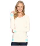 The North Face Street Lounge Crew (tnf Oatmeal Heather (prior Season)) Women's Long Sleeve Pullover