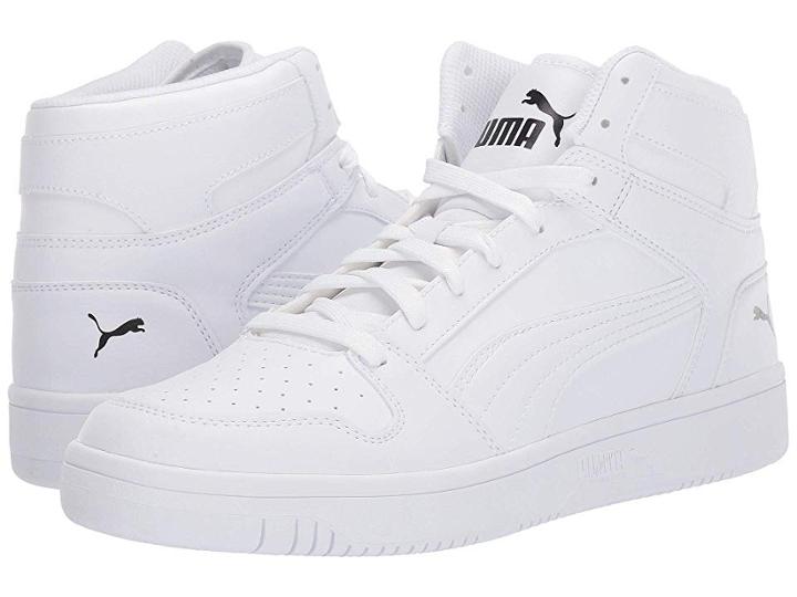 Puma Puma Rebound Layup Sl (puma White/puma Black) Men's Shoes