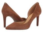 Michael Michael Kors Dorothy Flex D'orsay (dark Caramel Kid Suede) High Heels