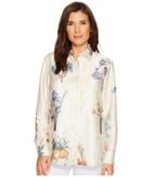 Lauren Ralph Lauren Floral Twill Shirt (multi) Women's Clothing