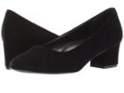 Vaneli Popsy (black Velvet) Women's 1-2 Inch Heel Shoes