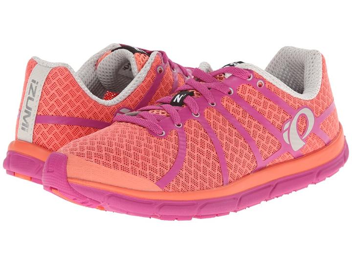 Pearl Izumi Em Road N 1 (living Coral/rose Violet) Women's Running Shoes