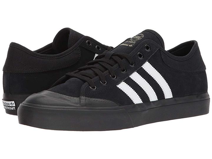 Adidas Skateboarding Matchcourt (core Black/footwear White/gum 4) Skate Shoes