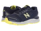 New Balance Kids Kr680v5y (little Kid/big Kid) (pigment/limeade) Boys Shoes