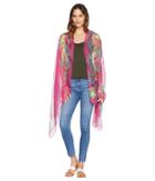 Collection Xiix Tropical Orchid Wrap (pink Multi) Women's Clothing