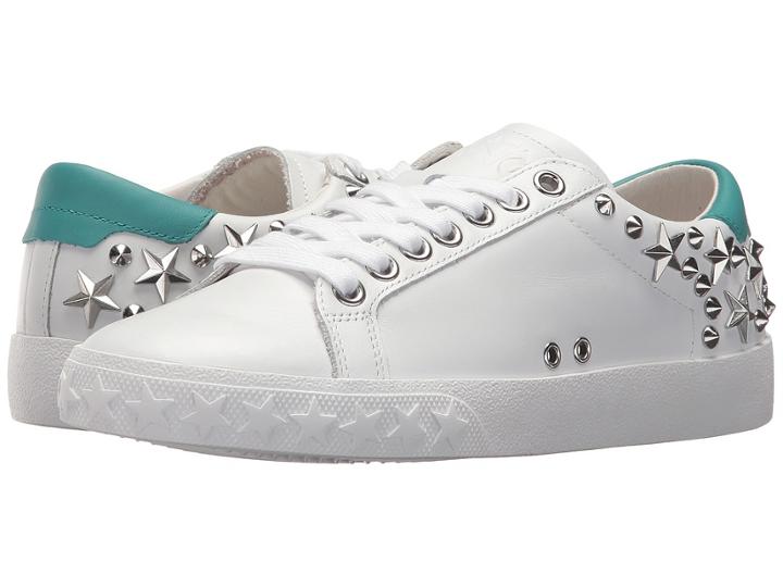 Ash Dazed (white/turquoise Nappa Calf/nappa) Women's Shoes