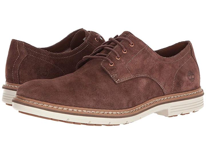 Timberland Naples Trail Oxford (dark Brown Suede) Men's Lace Up Casual Shoes