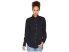 Tentree Fernie Long Sleeve Button Up (meteorite) Women's Clothing