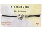 Alex And Ani Cosmic Love Kindred Cord Bracelet (live In Harmony Sterling Silver) Bracelet