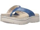 Born Bermuda (sea Blue Full Grain Leather) Women's Sandals