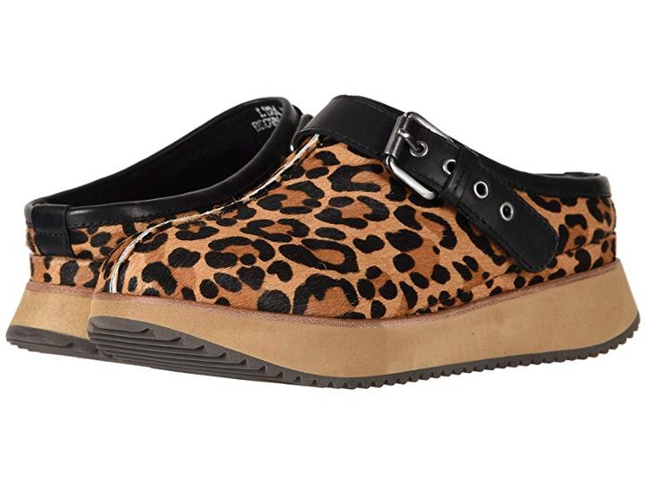 Earth Lyra (brown Multi/leopard Print Fur) Women's  Shoes