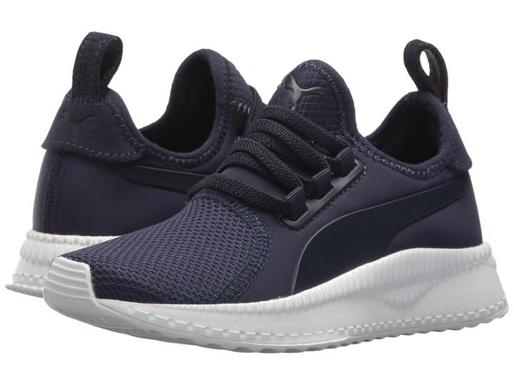 Puma Kids Tsugi Apex Ac (little Kid) (peacoat/puma White/puma Black) Kids Shoes