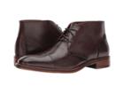 Johnston & Murphy Conard Casual Dress Cap Toe Chukka (mahogany Italian Calfskin) Men's Boots